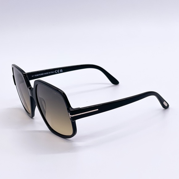 NEW TOM FORD DELPHINE-02 TF992 01B WOMEN SQUARE FRAME EYEWEAR TOM FORD FT0992/S main image 6